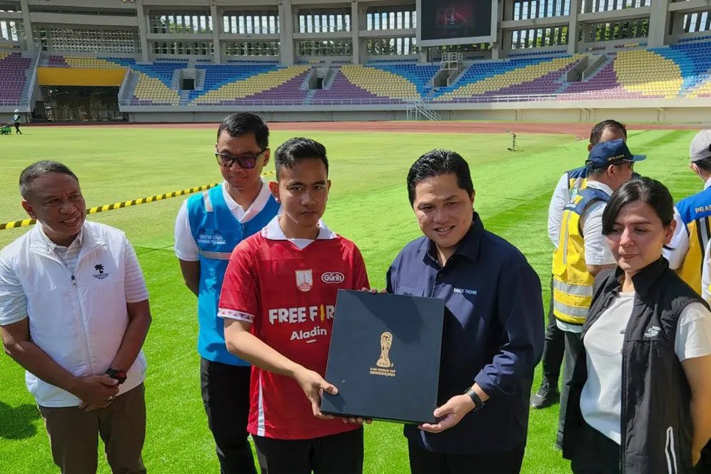 Erick Thohir Puas dengan Persiapan Stadion Mahanan untuk Jadi Venue Final Piala Dunia U-20 2023