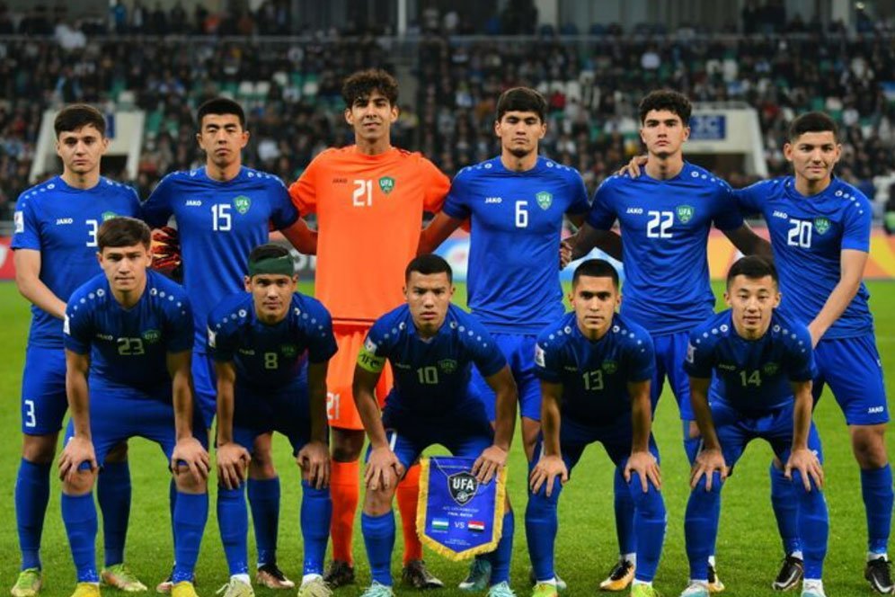 Profil Tim dan Daftar Pemain Uzbekistan di Piala Dunia U-20 2023