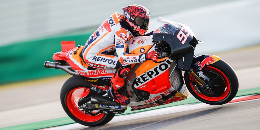 Marc Marquez Tahan Amarah: Honda Masih Loyo, Pesimistis Naik Podium ...