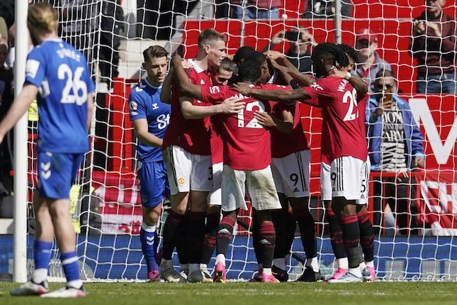 Hasil Manchester United vs Everton: Skor 2-0