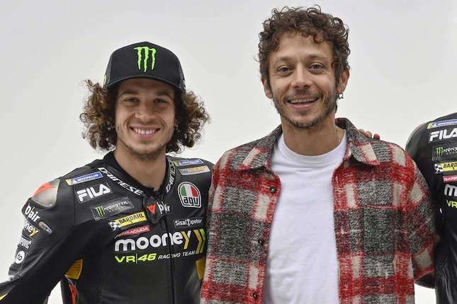 Kemiripan dengan Valentino Rossi