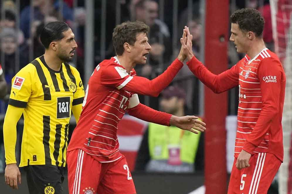 Hasil Bayern Munchen vs Borussia Dortmund: Skor 4-2
