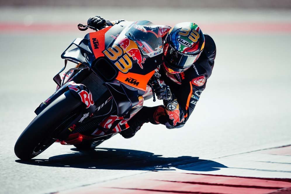 Hasil Sprint Race MotoGP Argentina: Start Ke-15, Brad Binder Bekuk Marco Bezzecchi