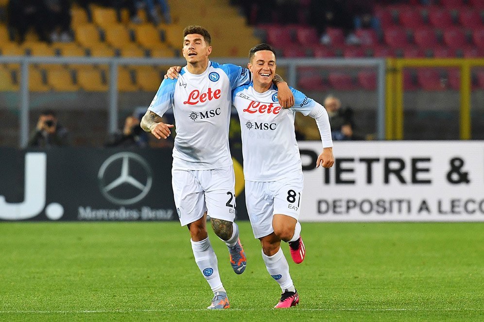 Hasil Serie A: Menang Tipis Atas Lecce, Napoli Masih Kokoh di Puncak Klasemen