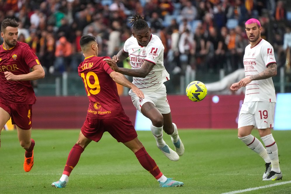 Hasil AS Roma vs AC Milan: Skor 1-1