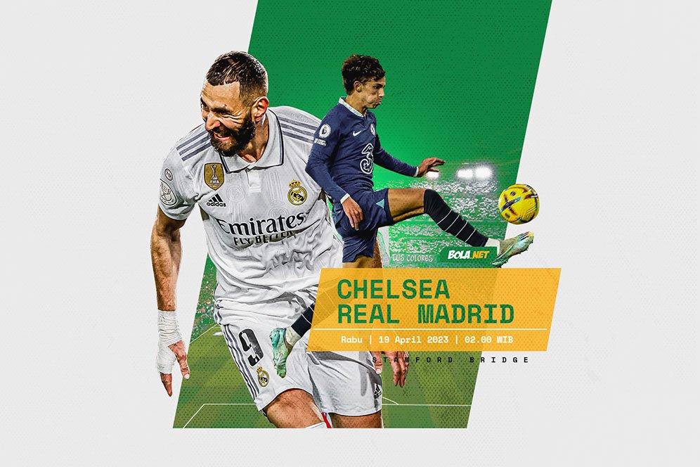 Link Nonton Live Streaming Chelsea vs Real Madrid, Rabu 19 April 2023 Link Nonton Live Streaming Chelsea vs Real Madrid, Rabu 19 April 2023