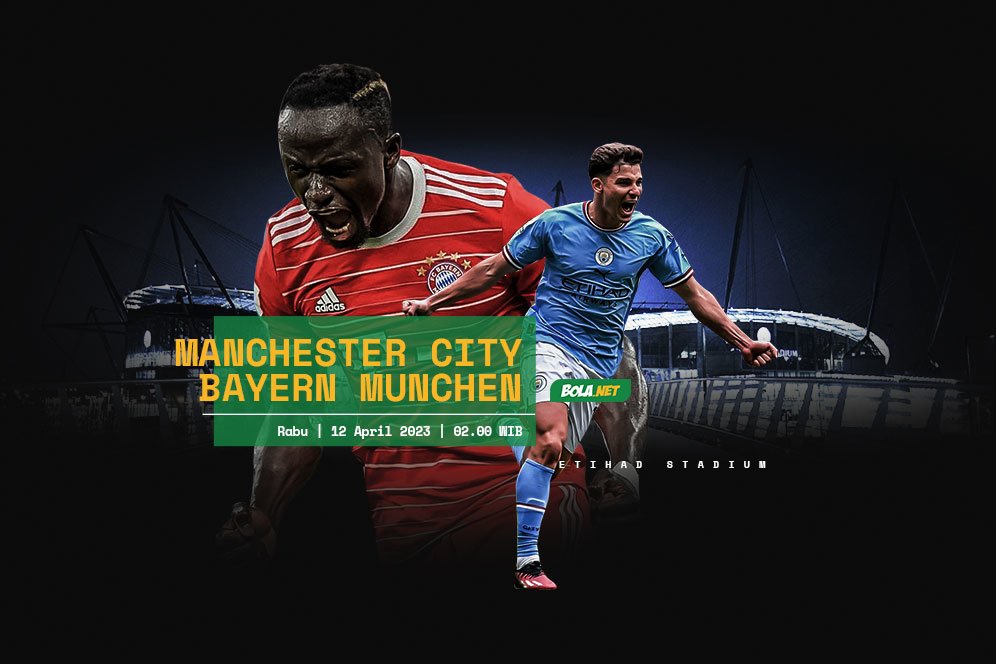 Link Nonton Siaran Live Streaming Liga Champions Hari Ini: Manchester City vs Bayern Munchen