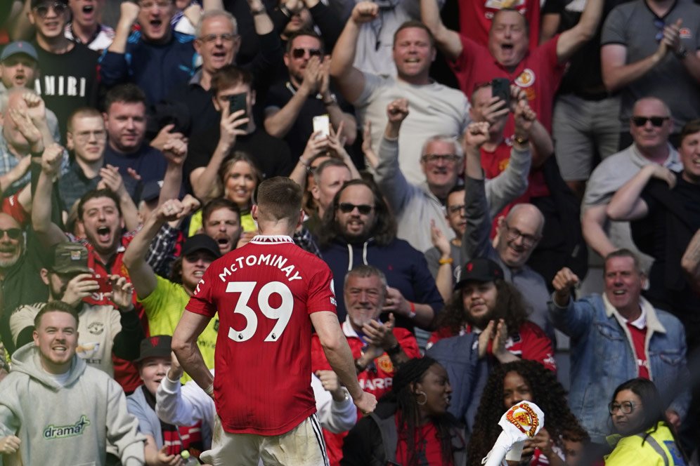 Hasil Manchester United vs Everton: Skor 2-0