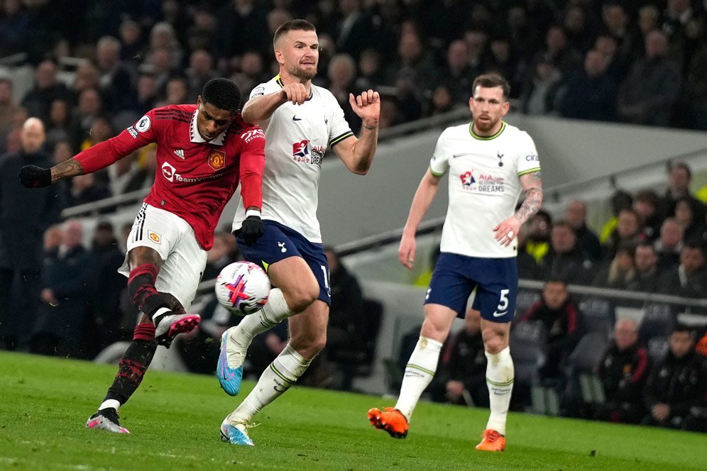 Aksi Marcus Rashford Saat MU Gagal Menang di Markas Tottenham