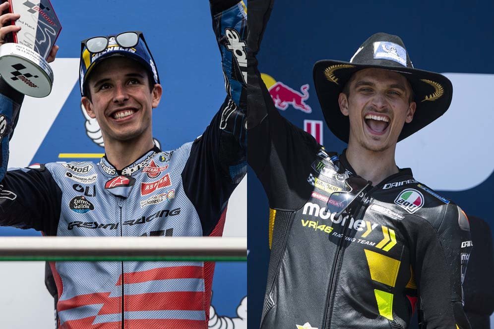 Alex Marquez vs Luca Marini: Saling Sikut Buru Rekor Kakak-Adik Pertama yang Menang di MotoGP