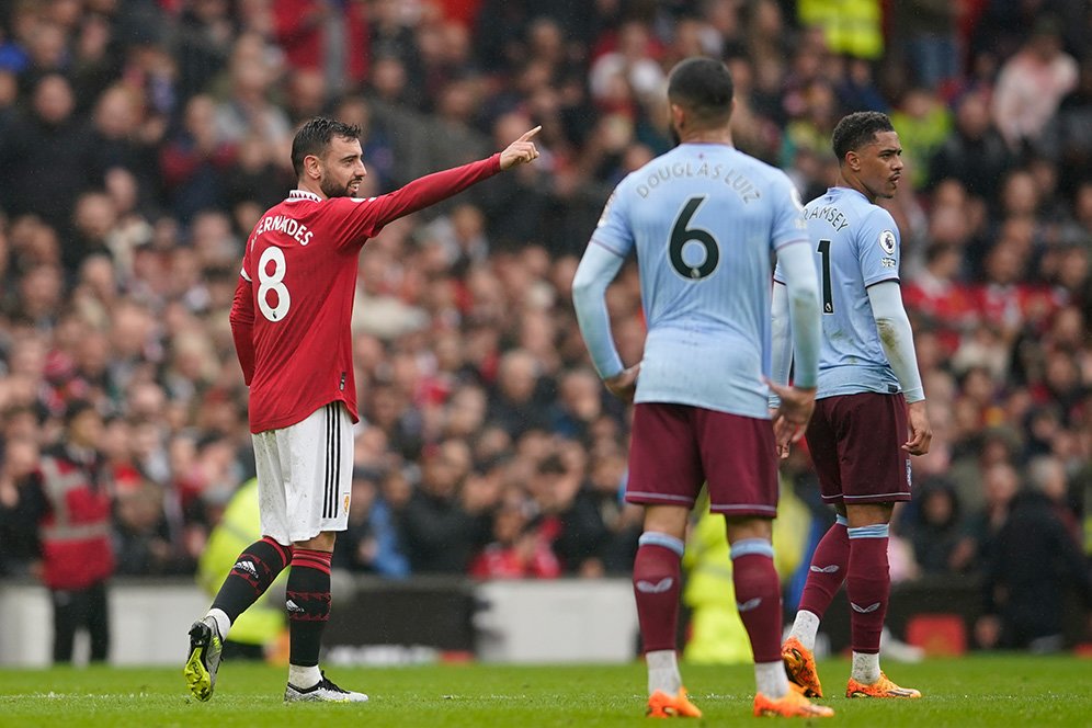 Hasil Manchester United vs Aston Villa: Skor 1-0