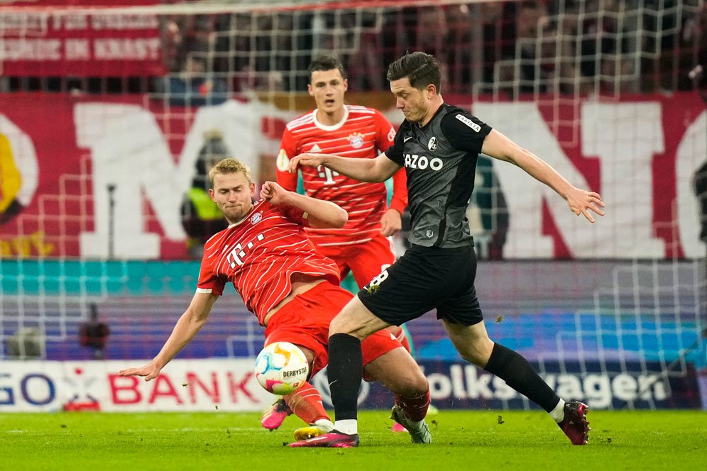 Hasil Bayern Munchen vs Freiburg: Skor 1-2 