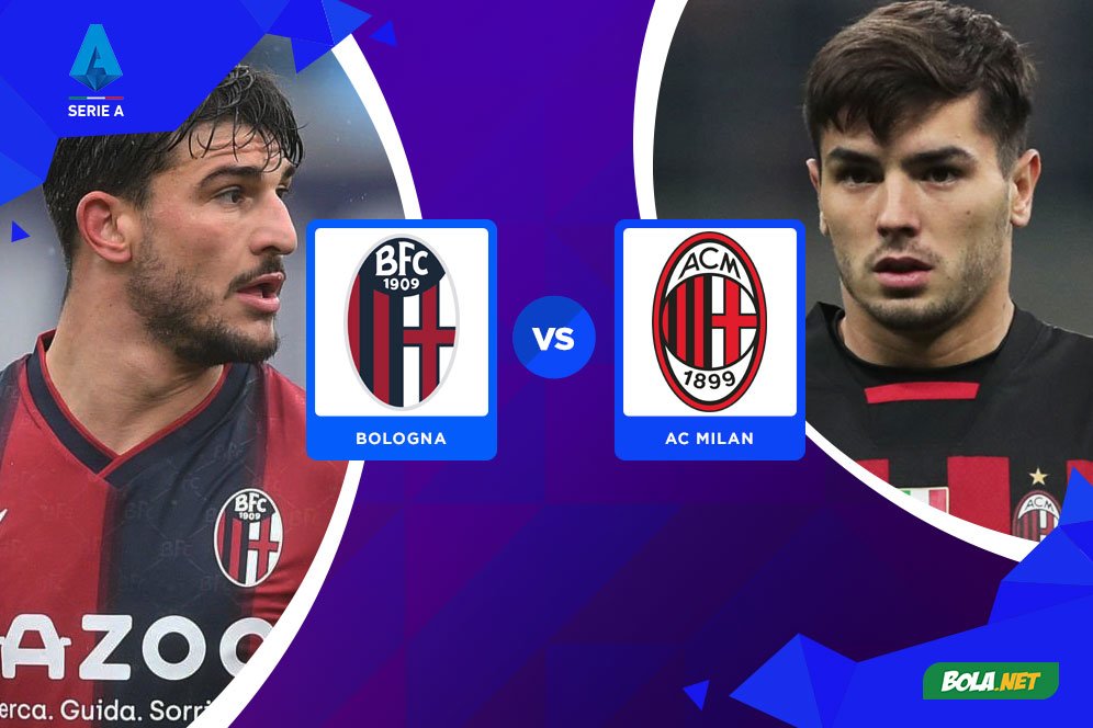 Link Nonton Live Streaming Bologna vs AC Milan, Sabtu 15 April 2023