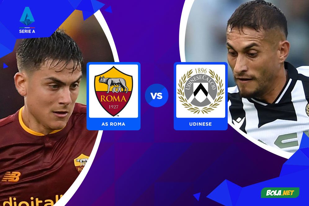 Prediksi AS Roma vs Udinese 17 April 2023