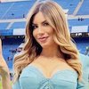 Potret Eva Gini, Presenter Cantik dan Hot yang Bikin Penonton Laga Inter Milan vs AC Milan Salah Fok