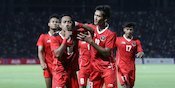 Aksi Pemain Lapis Kedua Timnas Indonesia U-22 saat Melawan Kamboja