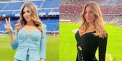 Potret Eva Gini, Presenter Cantik dan Hot yang Bikin Penonton Laga Inter Milan vs AC Milan Salah Fok