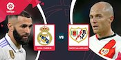 Link Nonton Live Streaming La Liga Real Madrid vs Rayo Vallecano