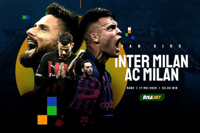 Starting XI Kombinasi Inter Milan Dan AC Milan - Bola.net