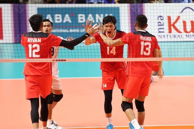 “Farhan Halim: The King of Service and Indonesian Men’s Volleyball Gold Medalist at SEA Games 2023 Cambodia”