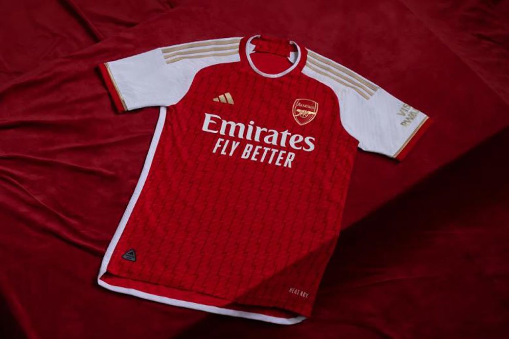 Heritage! Arsenal Rilis Jersey Home untuk Musim 2023/2024, Terinspirasi dari The Invincibles Heritage! Arsenal Rilis Jersey Home untuk Musim 2023/2024, Terinspirasi dari The Invincibles