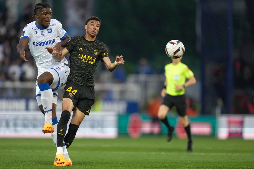 Hasil Auxerre vs PSG: Skor 1-2