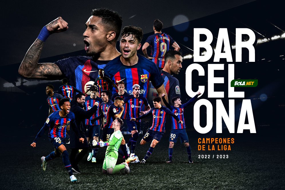 Peran Penting 4 Bek Tangguh yang Membawa Barcelona Juara La Liga 2022/2023