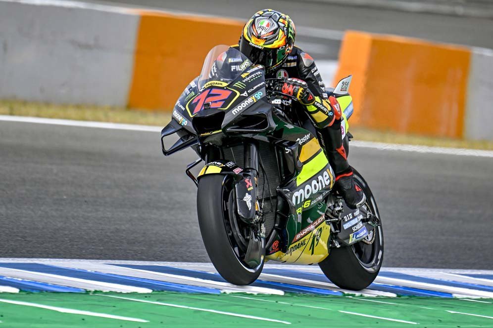 Hasil Sprint Race MotoGP Belanda: Kalahkan Sahabat Sendiri, Marco Bezzecchi Menang