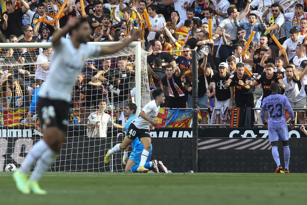 Hasil Valencia vs Real Madrid: Skor 1-0