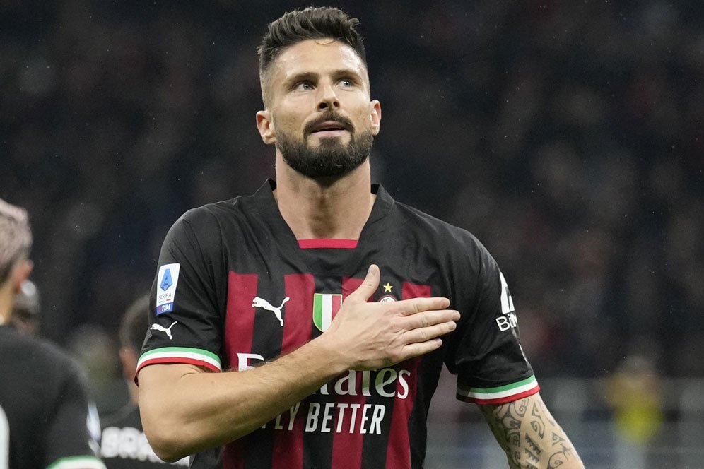 Man of the Match Bologna vs AC Milan: Olivier Giroud