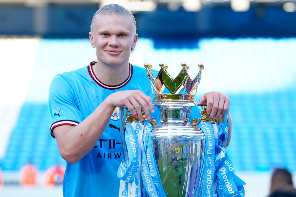 Nggak Ada Obat! Yuk Nonton 36 Gol Erling Haaland di Premier League 2022-2023