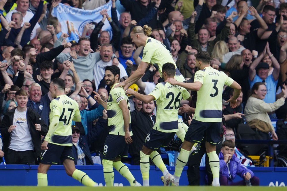 Man City Lindas Everton, Netizen: Makasih Gundinho, Suporter Chelsea Ikut Hepi, Biar Fans Arsenal Nangis!