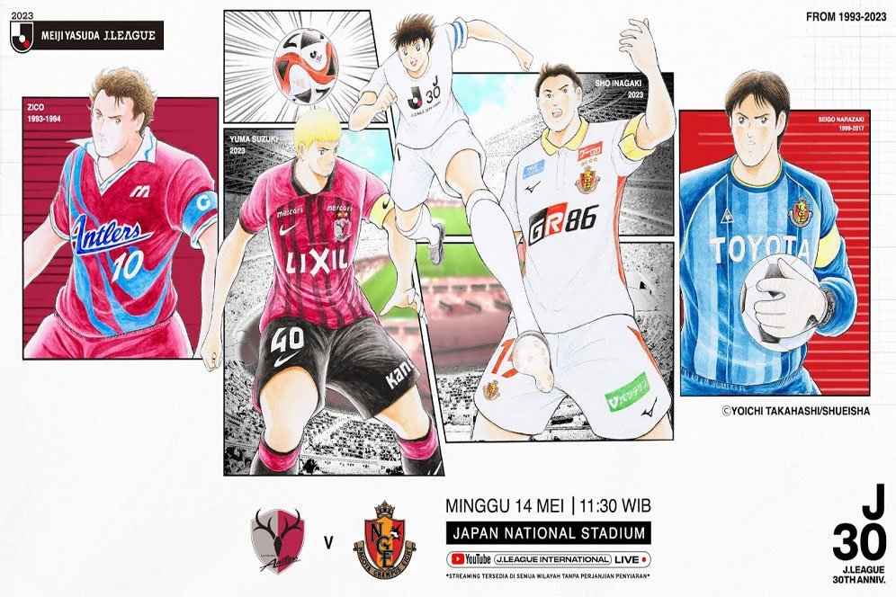 Tapak Tilas 30 Tahun J.League: Dari Hat-trick Zico hingga Kaoru Mitoma Tapak Tilas 30 Tahun J.League: Dari Hat-trick Zico hingga Kaoru Mitoma