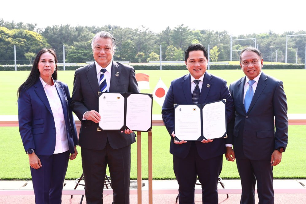 3 Poin Kerja Sama PSSI dengan Federasi Sepak Bola Jepang