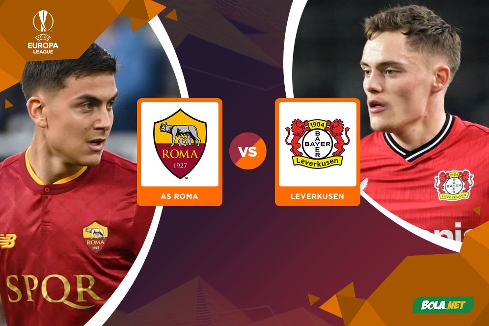 Jadwal AS Roma vs Bayer Leverkusen Hari Ini, Semifinal Liga Europa 2022-2023