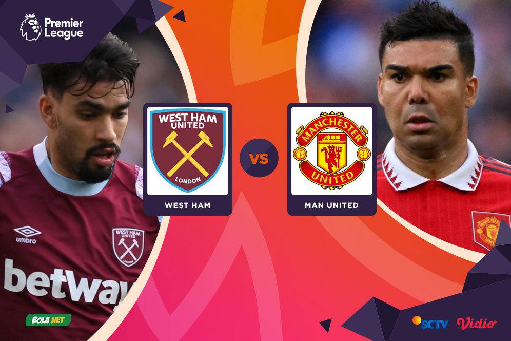 Prediksi West Ham vs Manchester United 8 Mei 2023