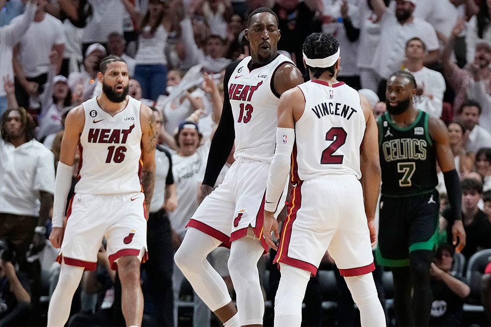 Ketika Miami Heat Gilas Celtics 128-102 di Final Wilayah Timur NBA 