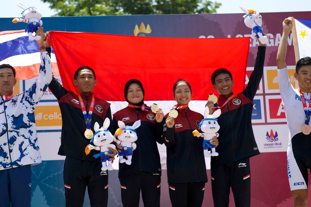 Cabor Balap Sepeda Sumbang Emas Ketiga untuk Indonesia di SEA Games 2023 Cabor Balap Sepeda Sumbang Emas Ketiga untuk Indonesia di SEA Games 2023