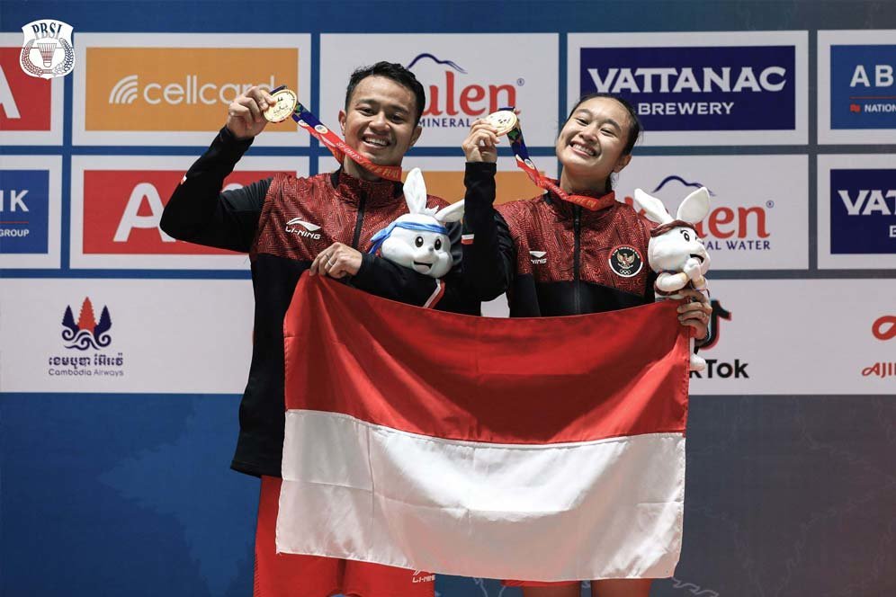 Hasil Final Bulu Tangkis SEA Games 2023: Sikat Malaysia, Rehan/Lisa Sabet Emas!