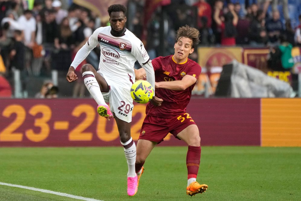 Hasil AS Roma vs Salernitana: Skor 2-2