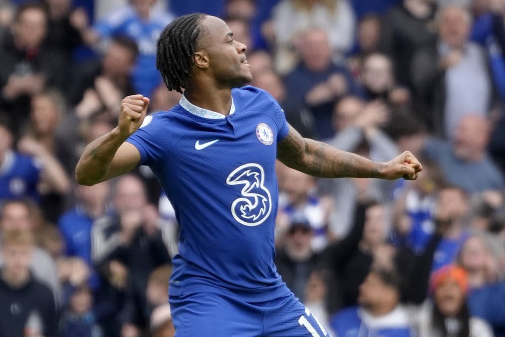 Aksi Terbaik Raheem Sterling Saat Chelsea Lawan Nottingham Forest