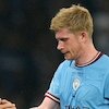 Cedera, Kevin De Bruyne Bakal Absen Beberapa Pekan dari Skuat Manchester City