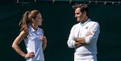 Kate Middleton dan Roger Federer Latihan Tenis Bareng Jelang Wimbledon 2023
