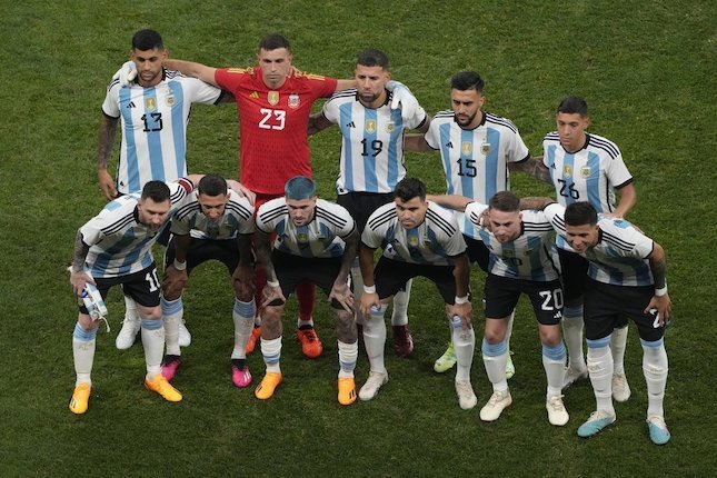 Daftar Pemain Argentina vs Timnas Indonesia