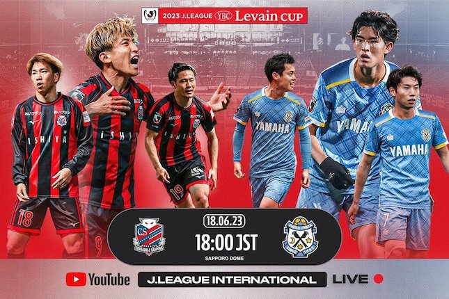 Duel Seru Consadole Sapporo vs Jubilo Iwata