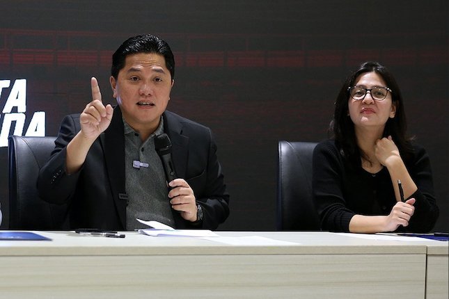 Pujian untuk Erick Thohir