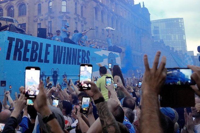 Parade Juara di Manchester