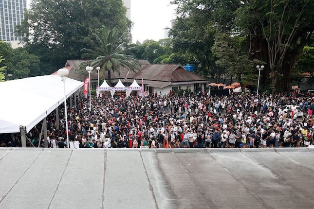 'Lautan' Manusia