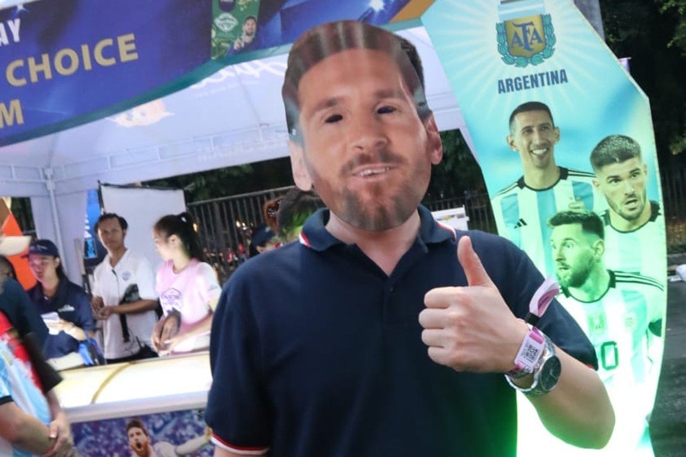 Lionel Messi Jadi Brand Ambassador, Es Krim Dibagi-bagi Gratis pada Timnas Indonesia Vs Argentina Lionel Messi Jadi Brand Ambassador, Es Krim Dibagi-bagi Gratis pada Timnas Indonesia Vs Argentina