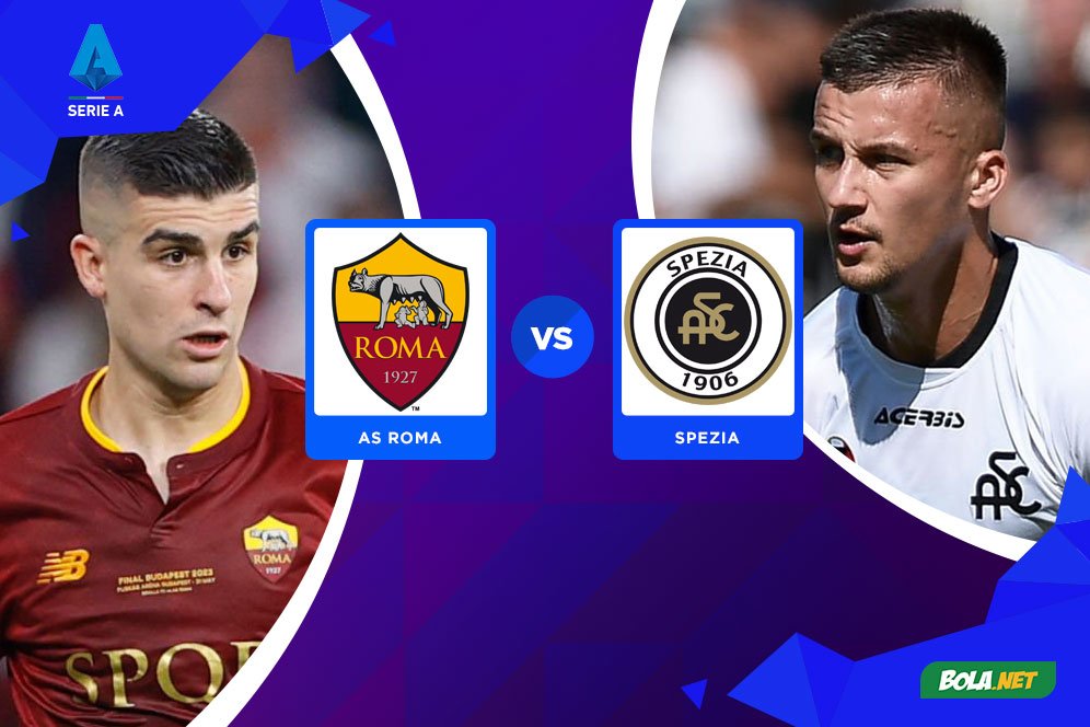 Prediksi AS Roma vs Spezia 5 Juni 2023